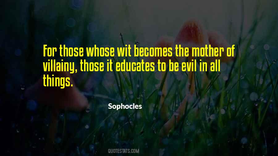 Mother Wit Quotes #1122817