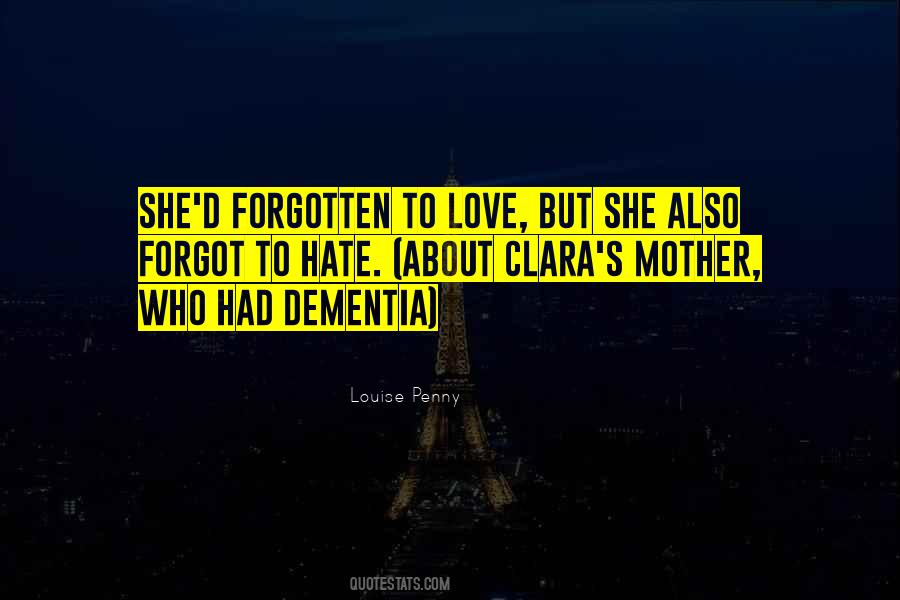 Mother With Dementia Quotes #1084453