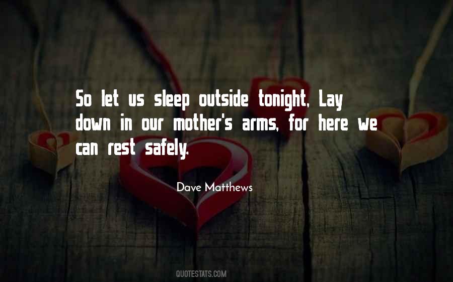 Mother's Arms Quotes #318364