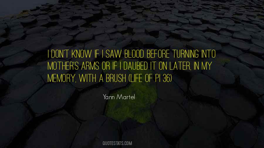 Mother's Arms Quotes #425635