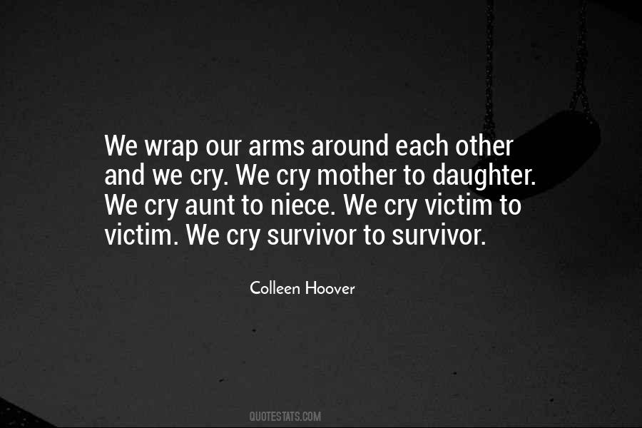 Mother's Arms Quotes #737126