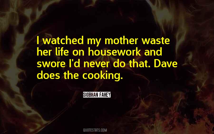 Mother's Cooking Quotes #1314692