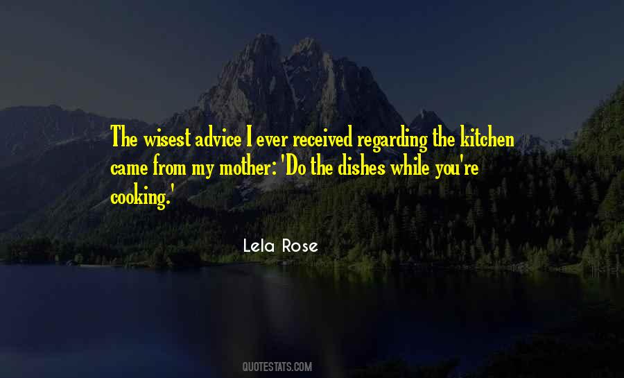 Mother's Cooking Quotes #214852