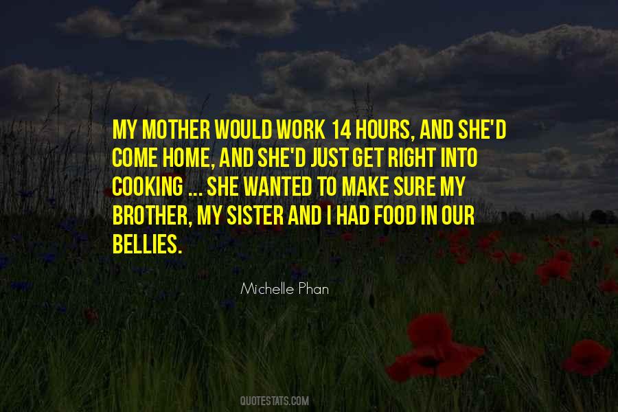 Mother's Cooking Quotes #612710