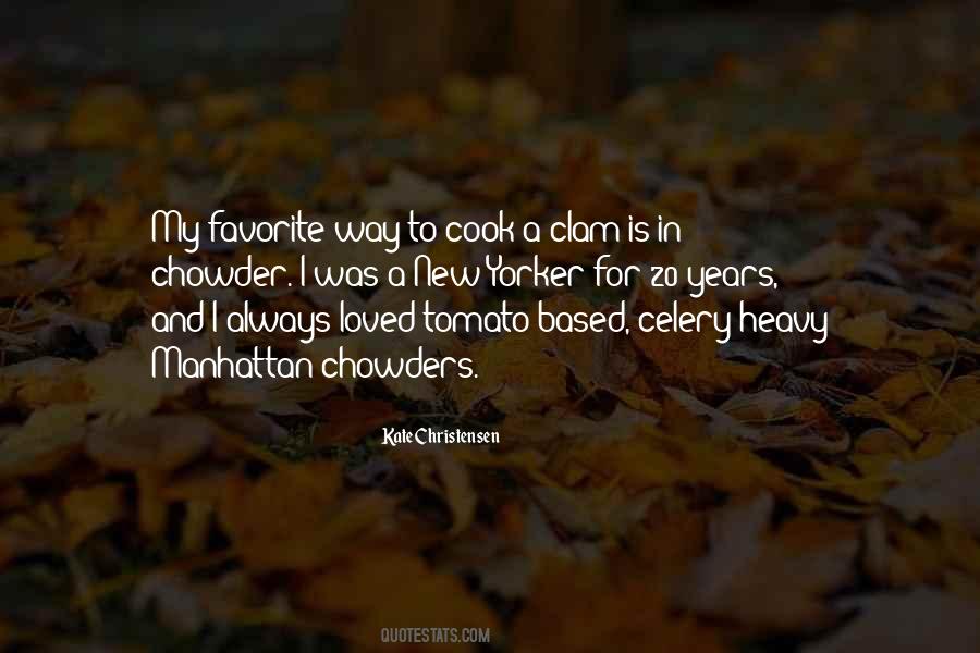 Quotes About Clam #1784317