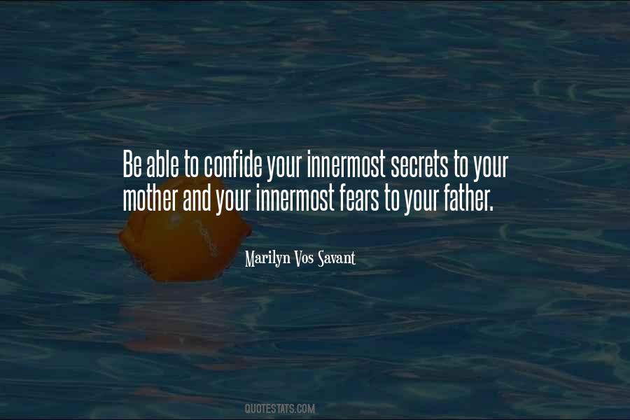 Mother's Fears Quotes #829476