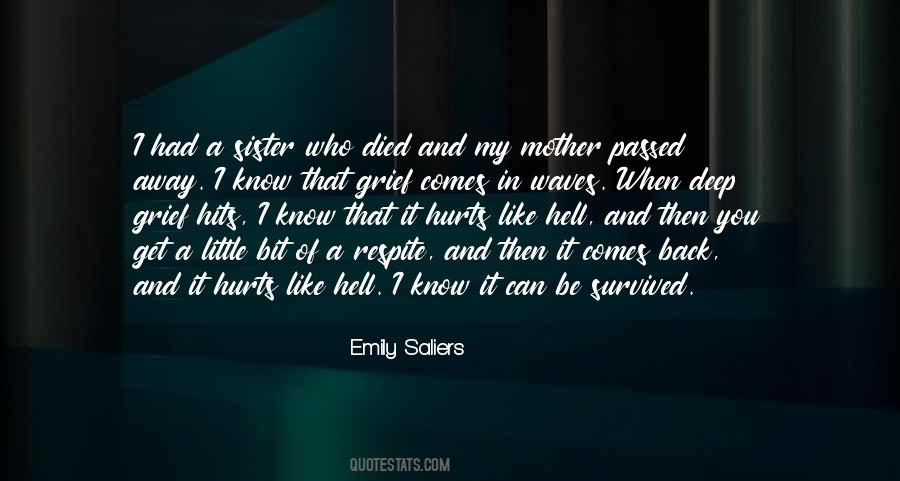 Mother's Grief Quotes #547563