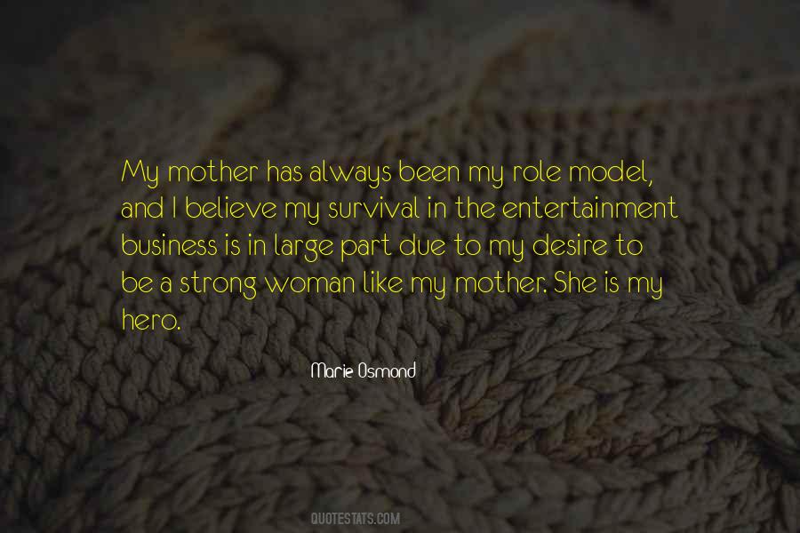 Mother's Role Quotes #334172