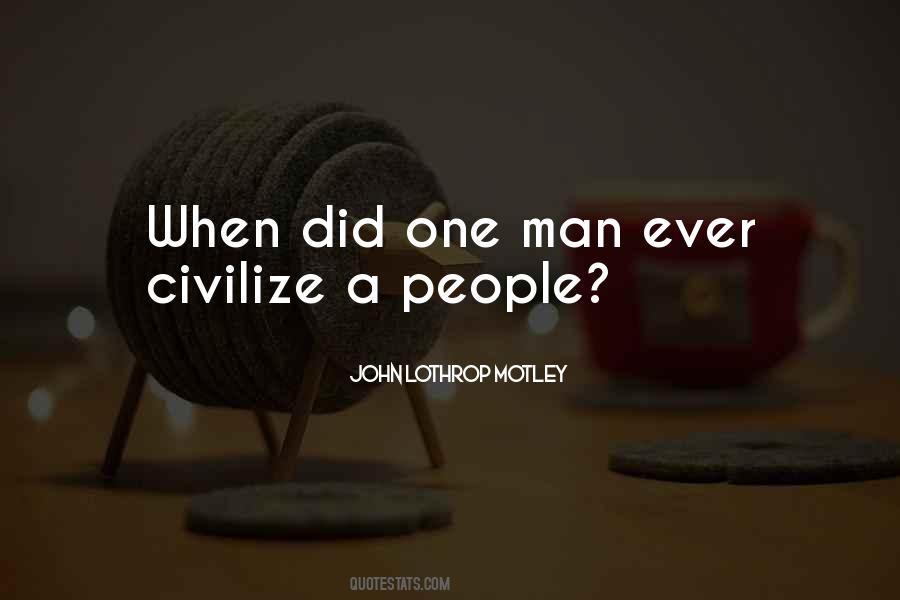 Quotes About Civilize #867181