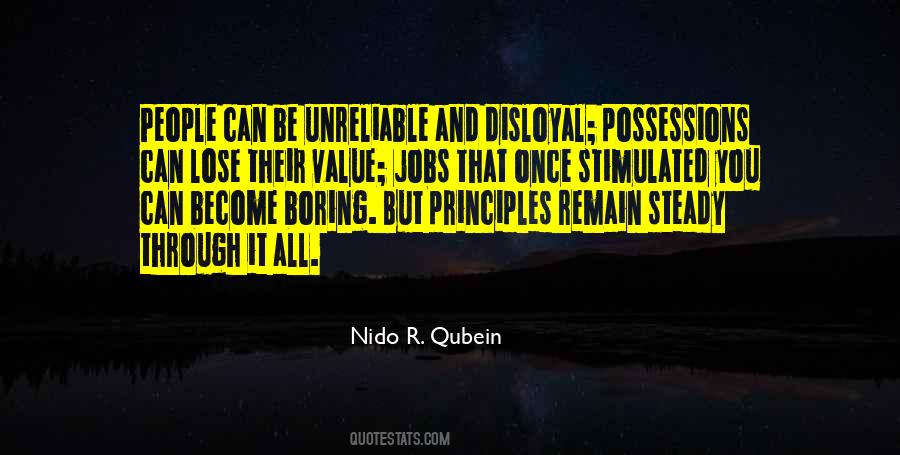 Quotes About Unreliable People #1111555