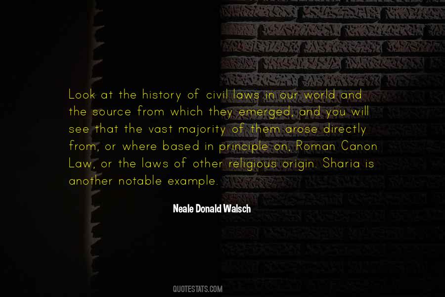 Quotes About Civil Law #1294110