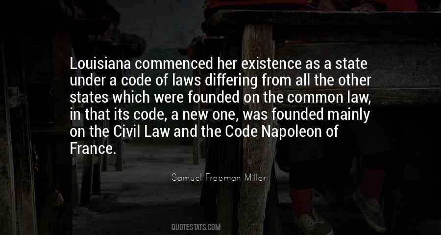 Quotes About Civil Law #425609