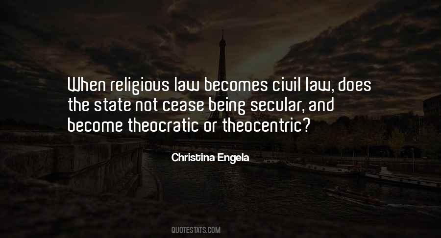 Quotes About Civil Law #767999