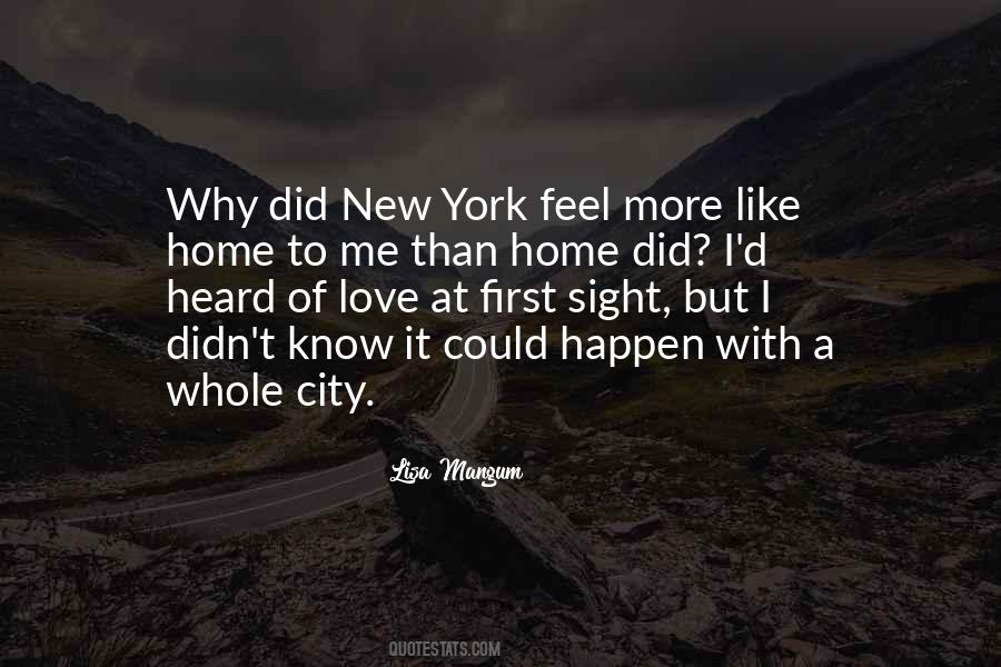 Quotes About City Love #282766