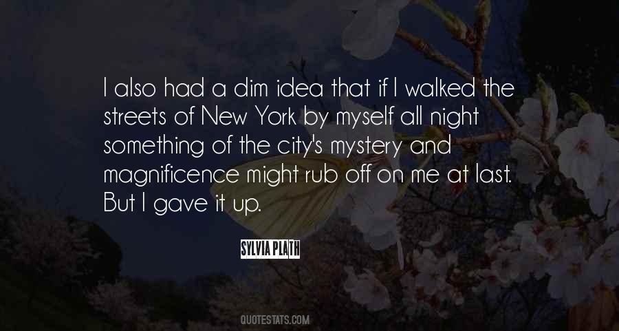 Quotes About City At Night #1840115 Quotes About City At Night #1840115
