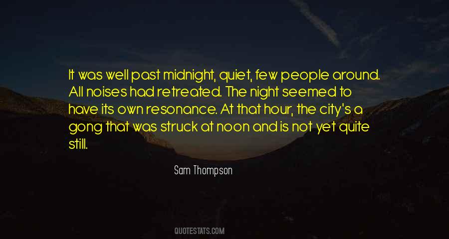Quotes About City At Night #1850436