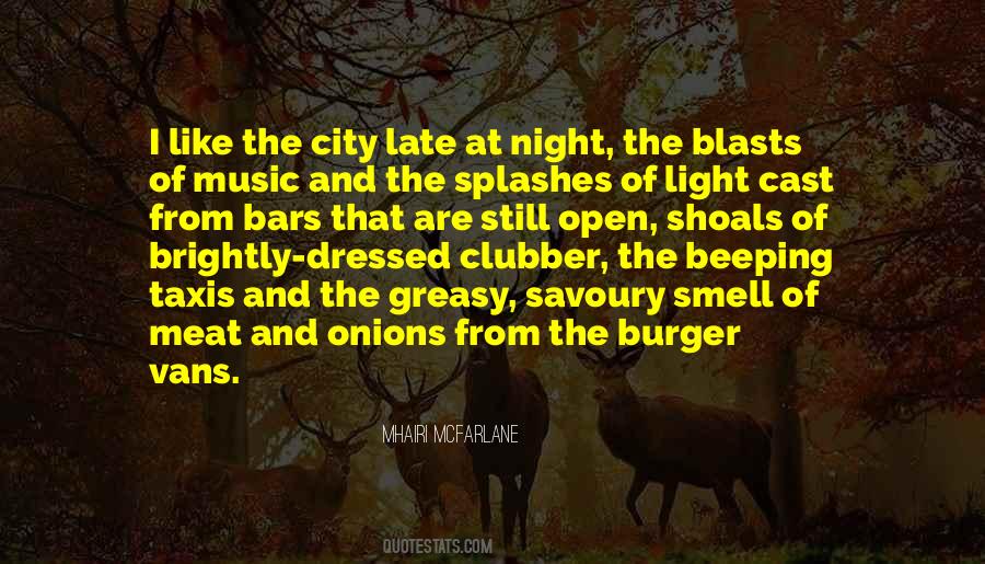 Quotes About City At Night #501908 Quotes About City At Night #501908