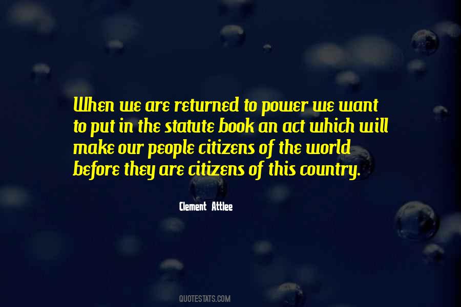 Quotes About Citizens Of The World #438044