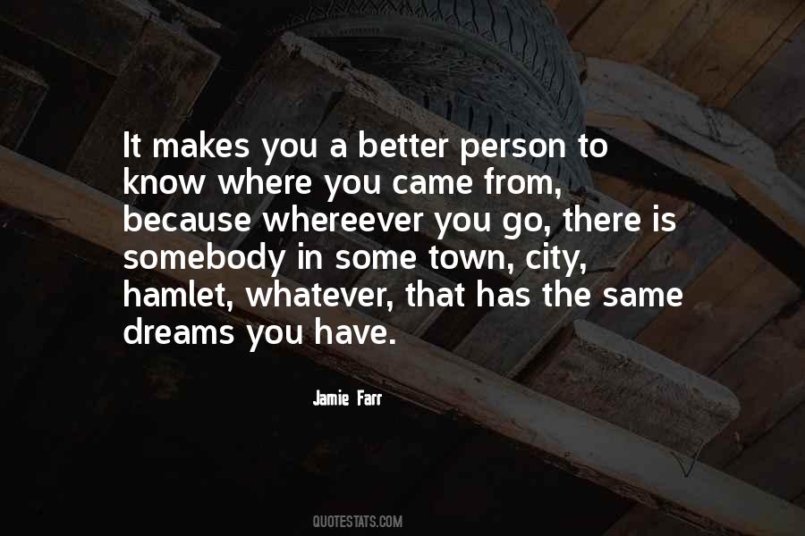 Quotes About Cities And Dreams #1289791