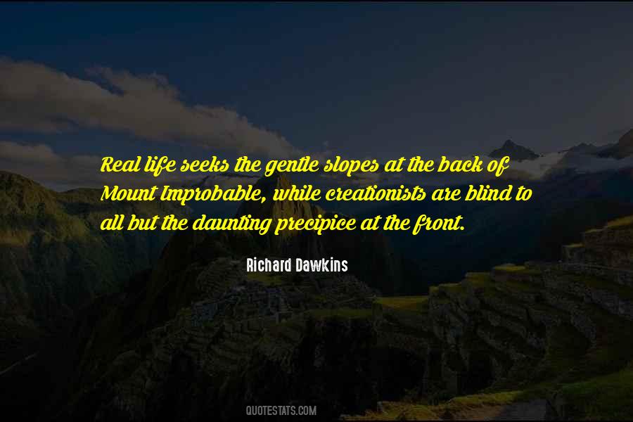 Mount Improbable Quotes #1675099