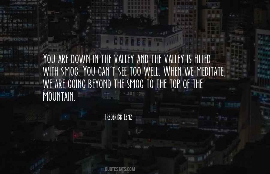 Mountain And Valley Quotes #514344