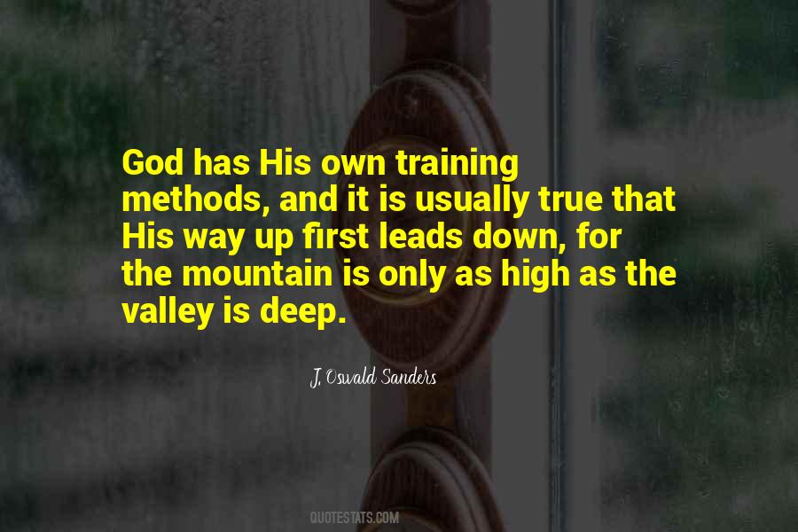 Mountain And Valley Quotes #554059