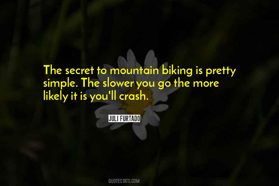 Mountain Bike Riding Quotes #1199516