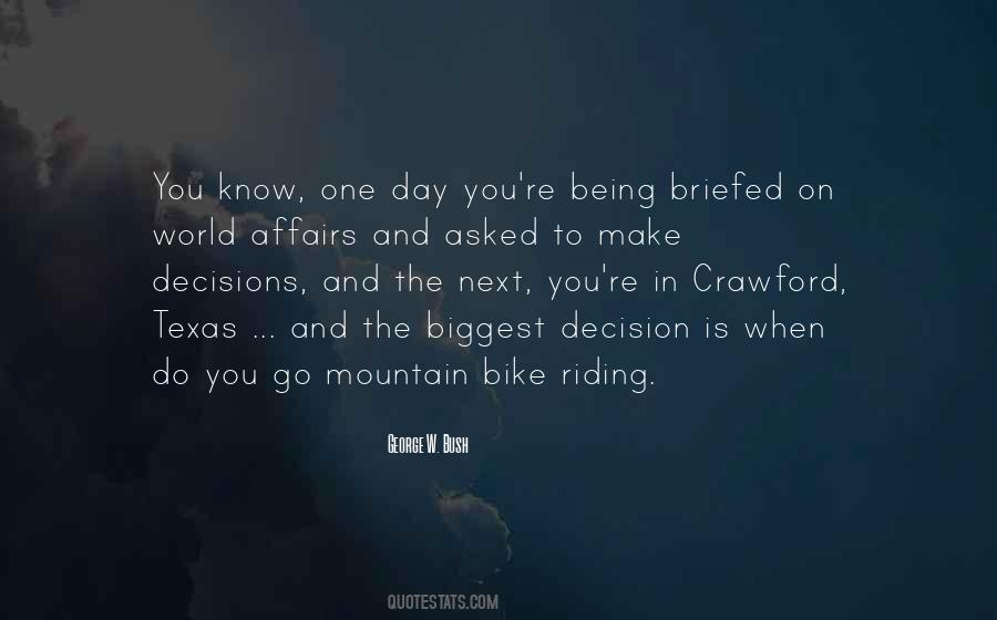 Mountain Bike Riding Quotes #143015