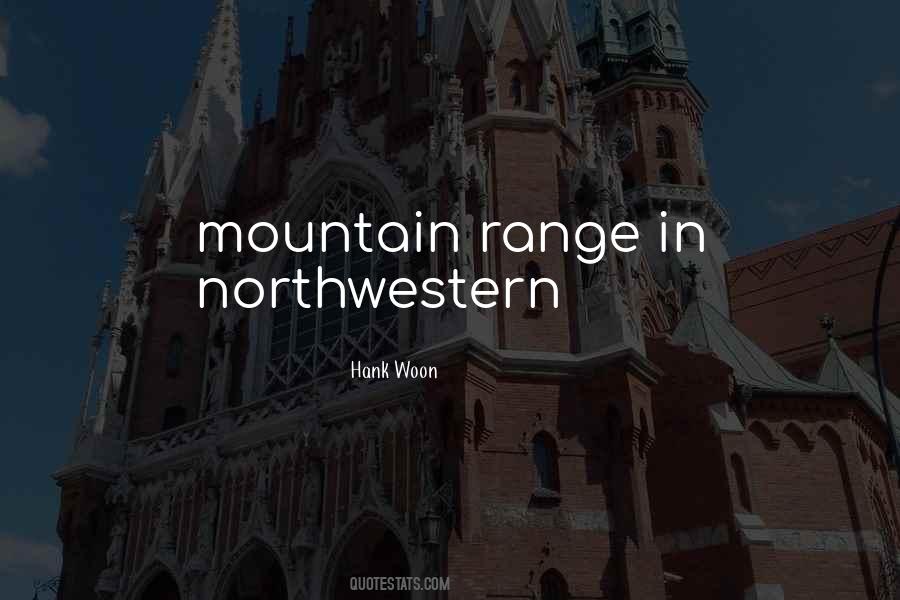 Mountain Range Quotes #1110080