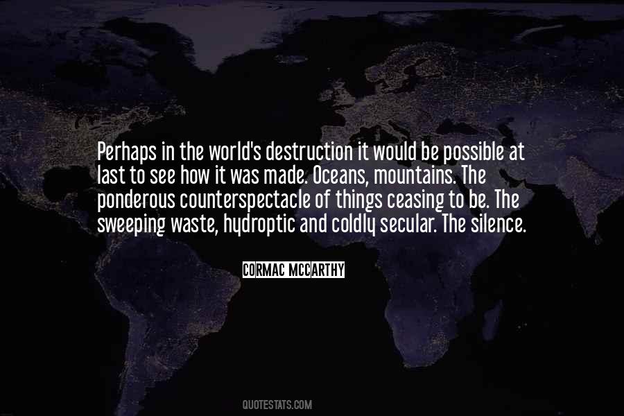 Mountains And Oceans Quotes #631645 Mountains And Oceans Quotes #631645