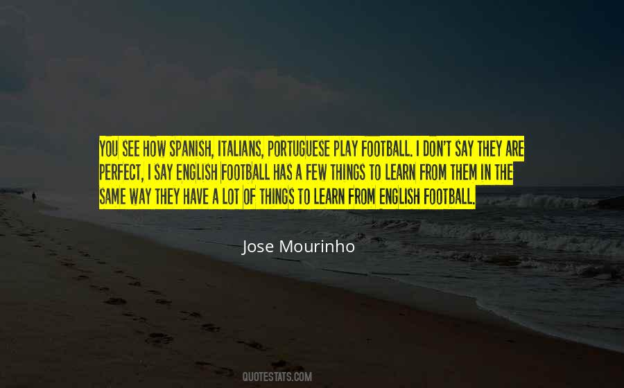 Mourinho's Quotes #380093