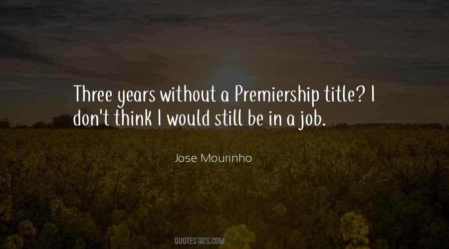 Mourinho's Quotes #857004