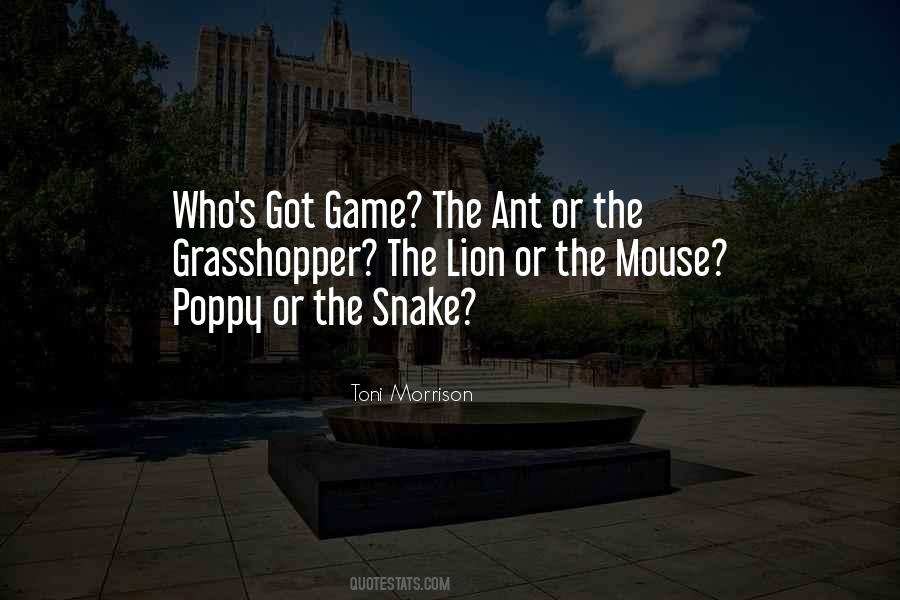Mouse And Lion Quotes #1382594
