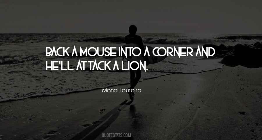 Mouse And Lion Quotes #84554