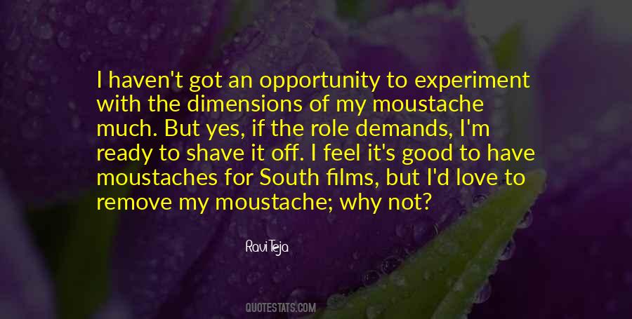 Moustache Quotes #1786267