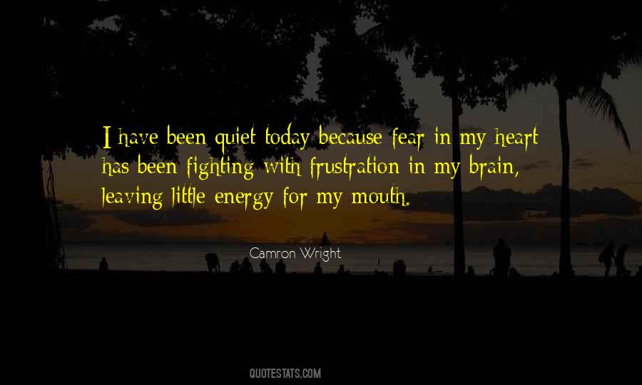 Mouth And Heart Quotes #160819