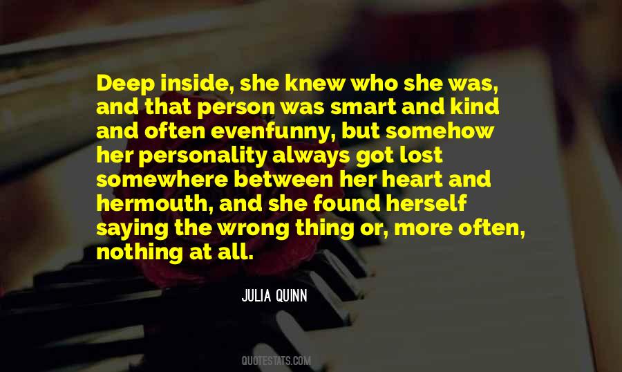 Mouth And Heart Quotes #296891