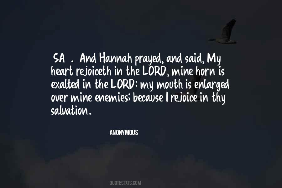 Mouth And Heart Quotes #318376
