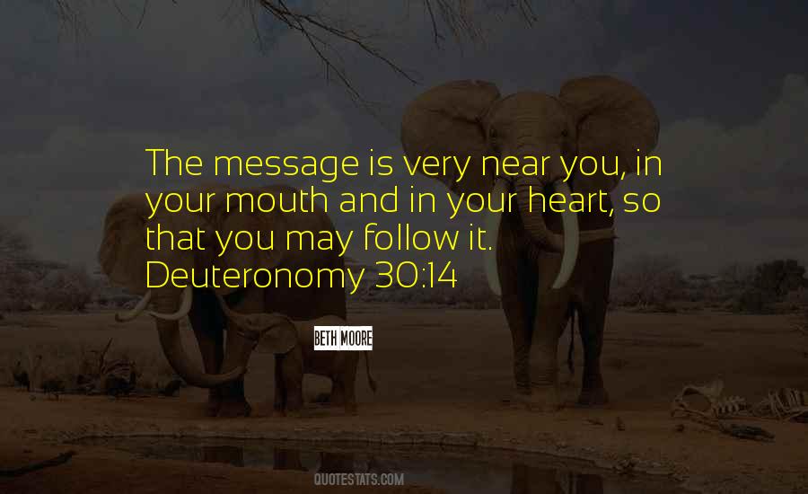 Mouth And Heart Quotes #385601