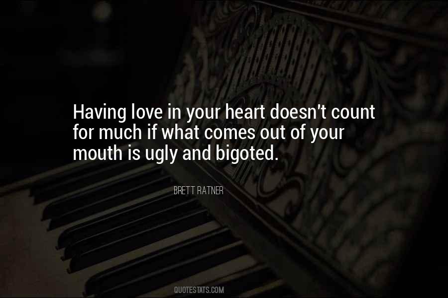 Mouth And Heart Quotes #512380
