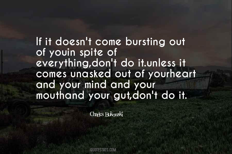 Mouth And Heart Quotes #533460