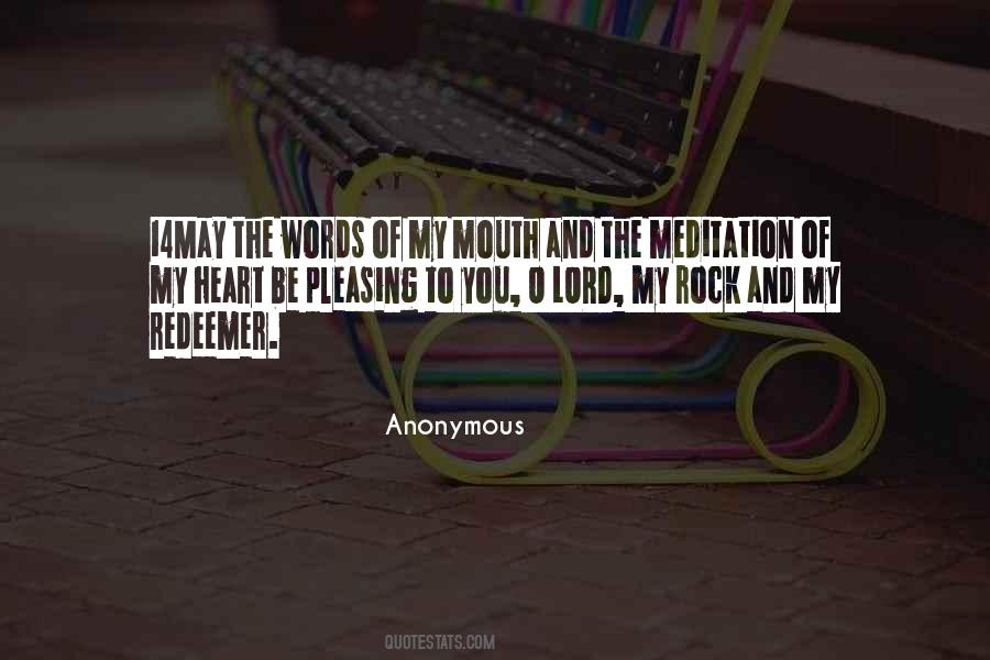 Mouth And Heart Quotes #676474