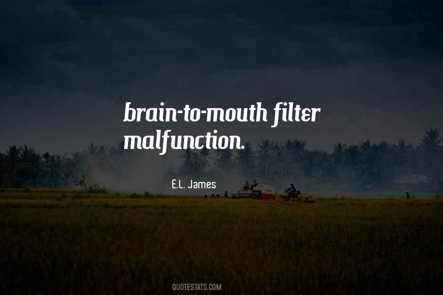 Mouth Filter Quotes #1661894