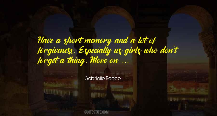 Move On But Don't Forget Quotes #1135010