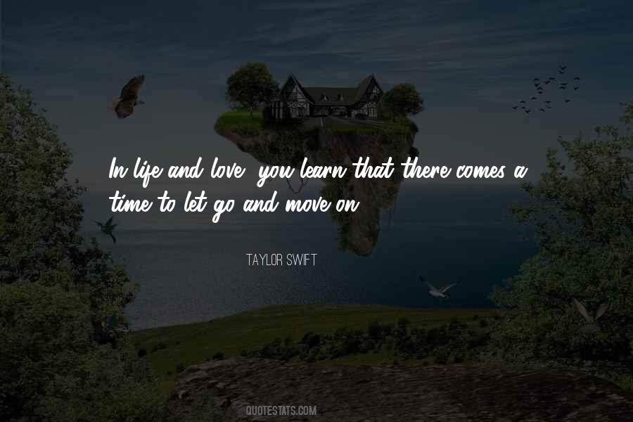 Move On Time Quotes #196233