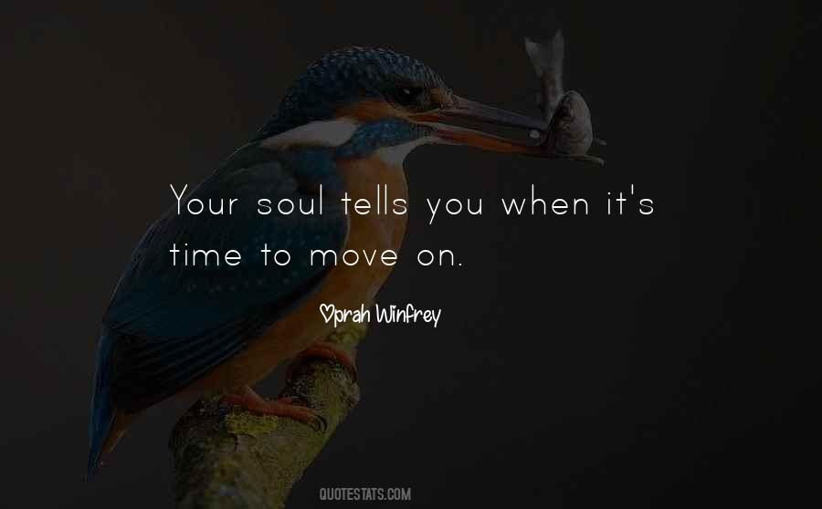 Move On Time Quotes #198681