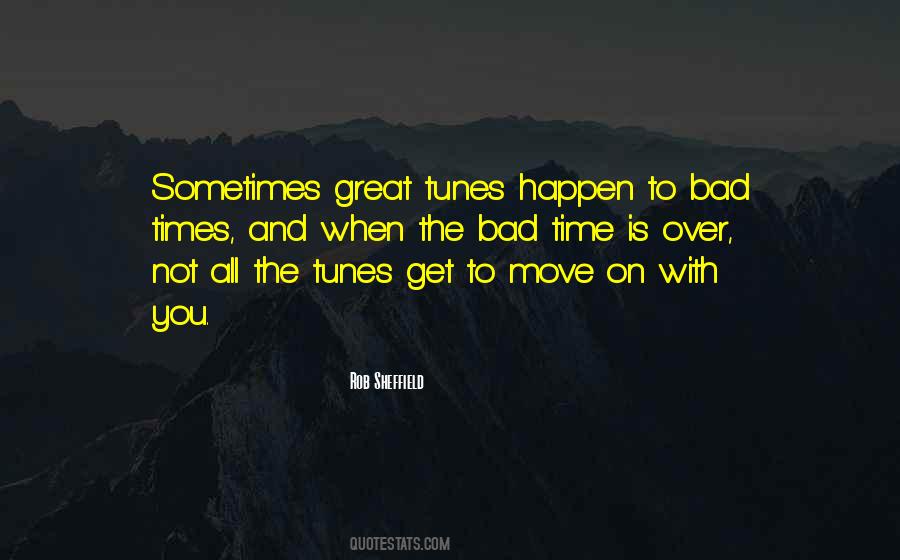 Move On Time Quotes #252014