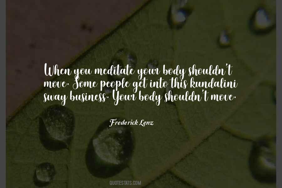 Move Your Body Quotes #1497649