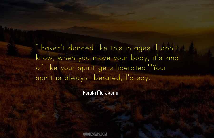 Move Your Body Quotes #1681732