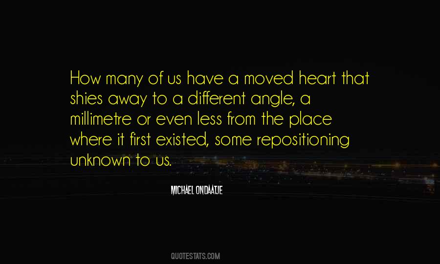 Moved Away Quotes #1036812